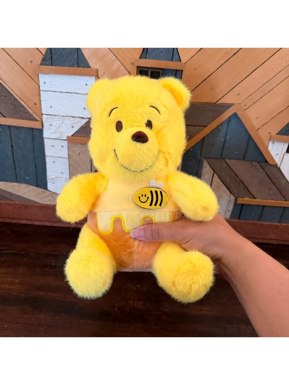 Disney Winnie the Pooh Honey Pot Bee Plush Stuffed Animal Toy